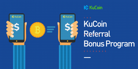  KuCoin रेफरल कार्यक्रम - प्रत्येक आदेश पर 20% तक बोनस